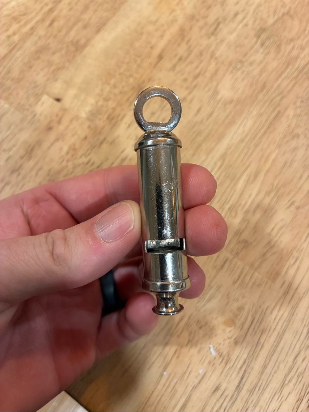 Vintage THE METROPOLITAN Police Whistle 3.25", made in England